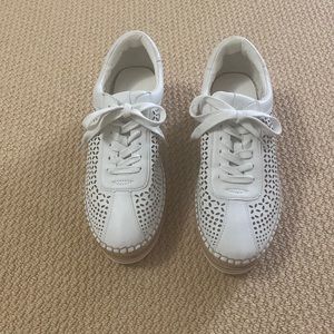 Marc Fisher Leather Espadrille Platform Sneaker